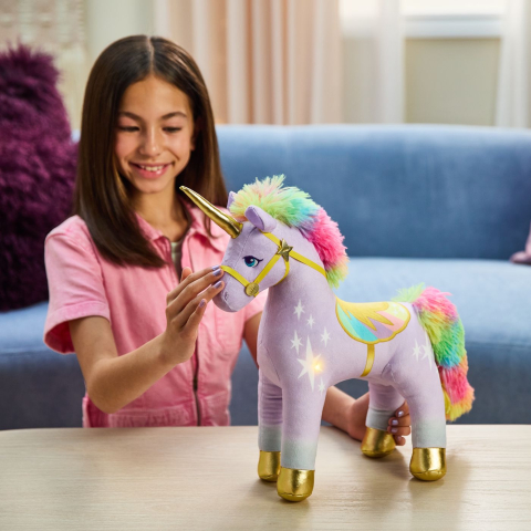 Spin Master-Unicorn Academy Unicornul Wildstar De Plus Luminos 38Cm [3]