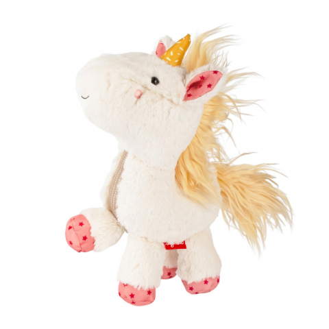 Jucarii 1-3 ani - Sigikid-Unicornul din plus Patchwork Sweety Yellow, Sigikid