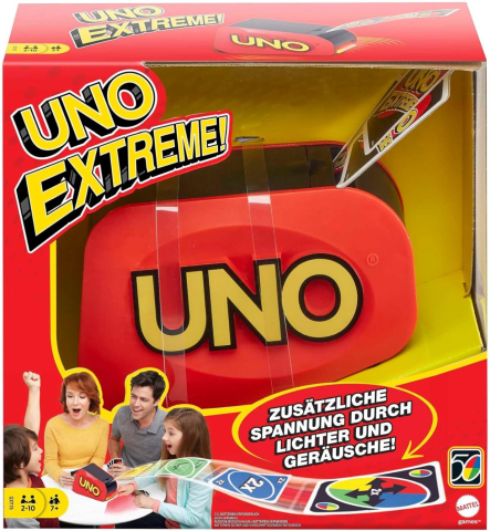 Jucarii educative - Mattel-Uno Joc De Carti Uno Extreme