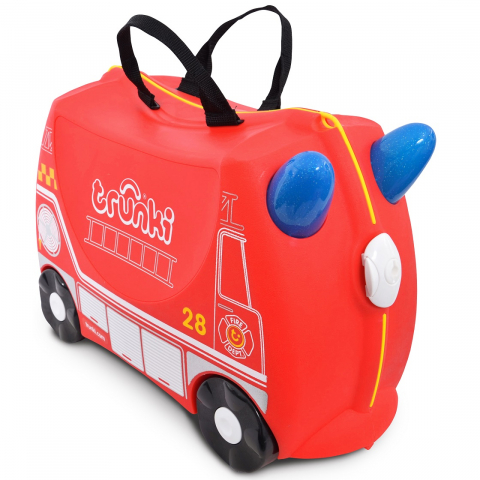 Jucarii 1-3 ani - Trunki-Valiza Trunki FRANK - Pompierul
