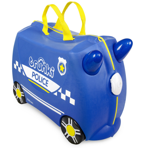 Jucarii 1-3 ani - Trunki-Valiza Trunki PERCY - Masina de politie