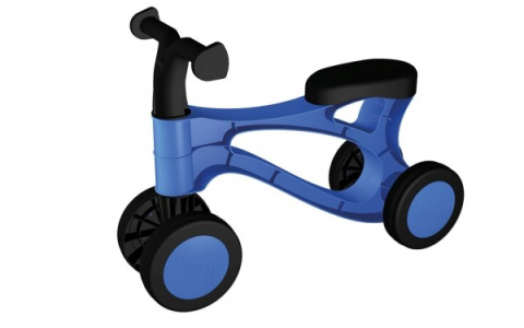 Jucarii educative - Lena-Vehicul fara pedale Lena din plastic Albastru cu Negru