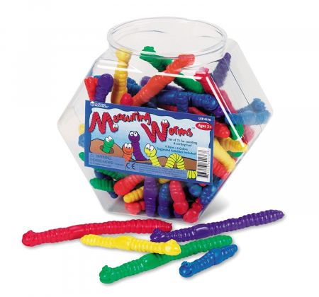Learning Resources - Learning-Resources-Viermi-pentru-masurat-set-72-buc