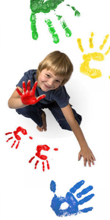 Jocuri si Jucarii Educative - Feuchtmann-Vopsea-pentru-pictura-cu-degetele-MINI