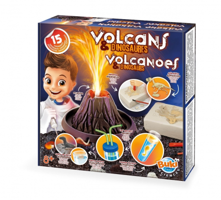 Játékok 8 éves kortól - Buki-France-Vulcani-si-Dinozauri
