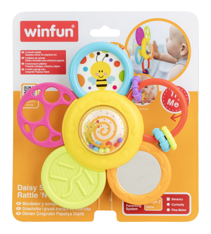 Jucarii educative - WINFUN-Winfun Jucarie Dentitie Si Zornaitoare Margareta
