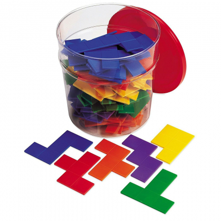 Cadouri botez - Learning-Resources-Piese-tetris-curcubeu-Pentomino-jucarie-educativa