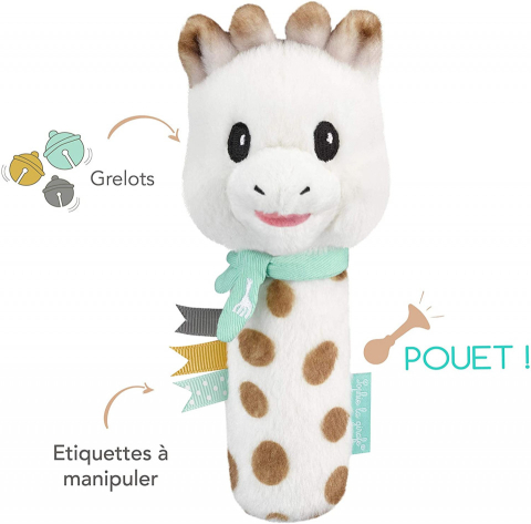 Oktató játékok - Zornaitoare Cu Piuitoare Girafa Sophie