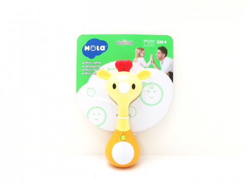 Jucarii sub 50 RON - Zornaitoare Girafa Cu Sunete Si Lumini