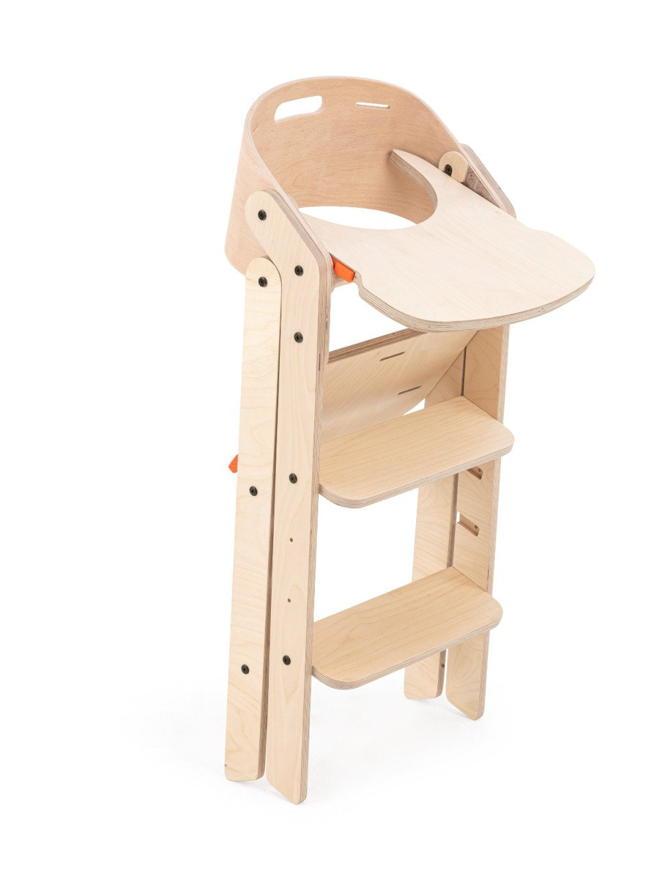 Scaun de masă pliabil din lemn MamaToyz Natural BebePrice.ro [5]