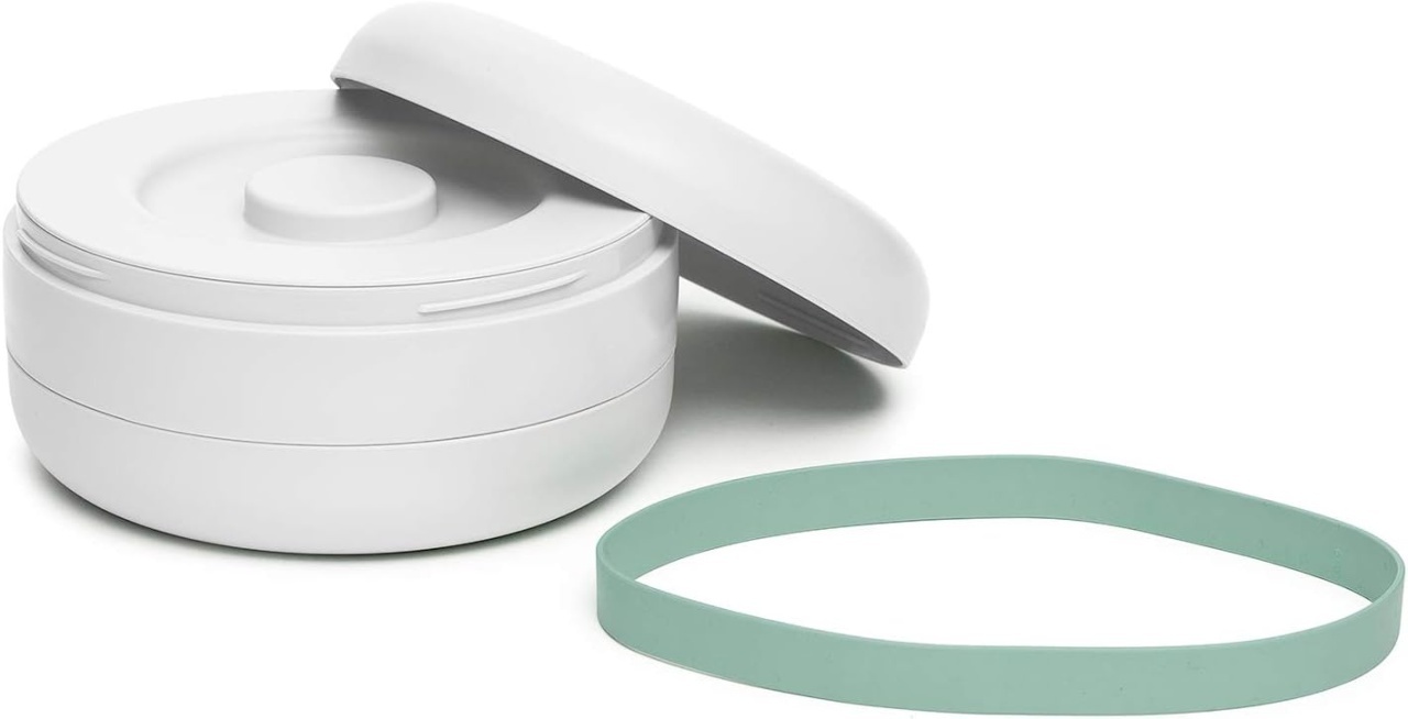 Set boluri pentru prânz Hygge Bentoo Grey 4 luni+ BebePrice.ro [8]