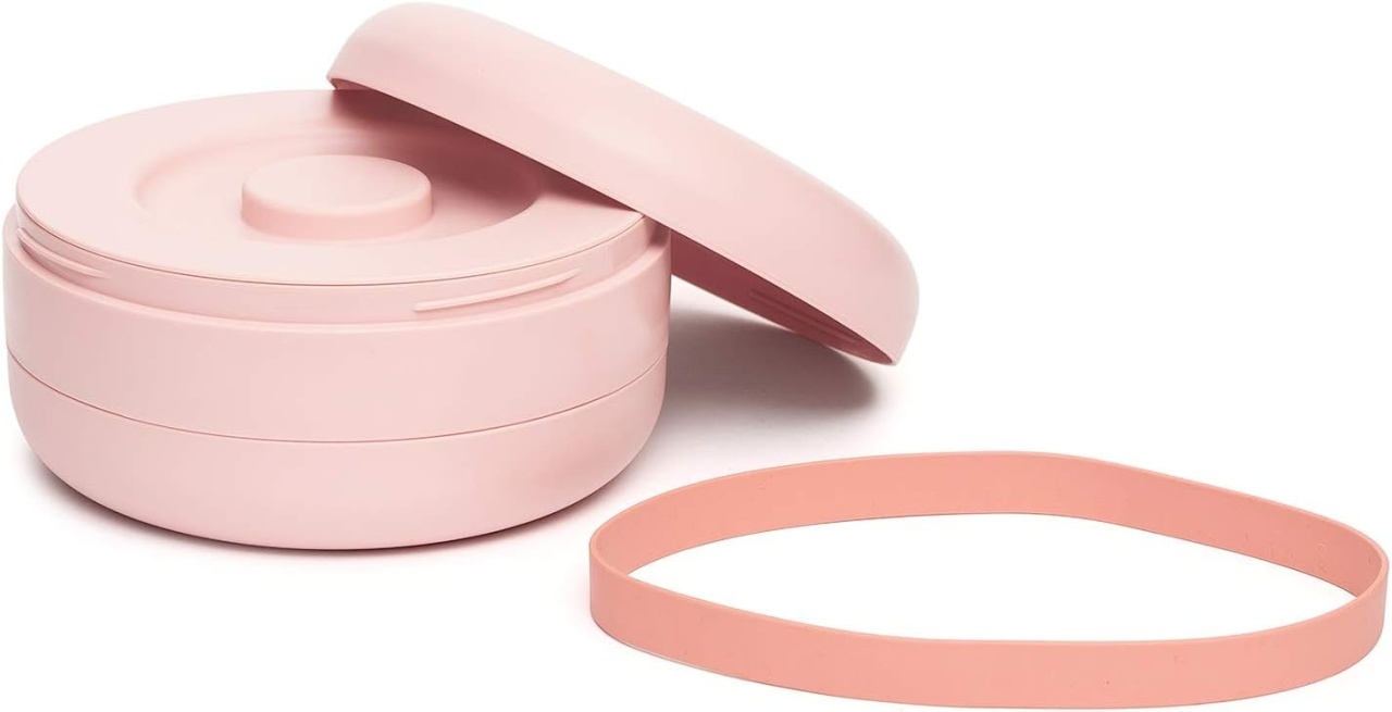 Set boluri pentru prânz Hygge Bentoo Pink 4 luni+ BebePrice.ro [6]