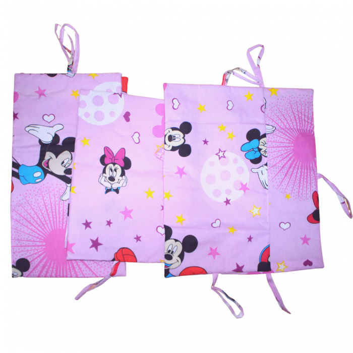 Lenjerie de pat copii Mickey si Minnie - 7 piese [8]