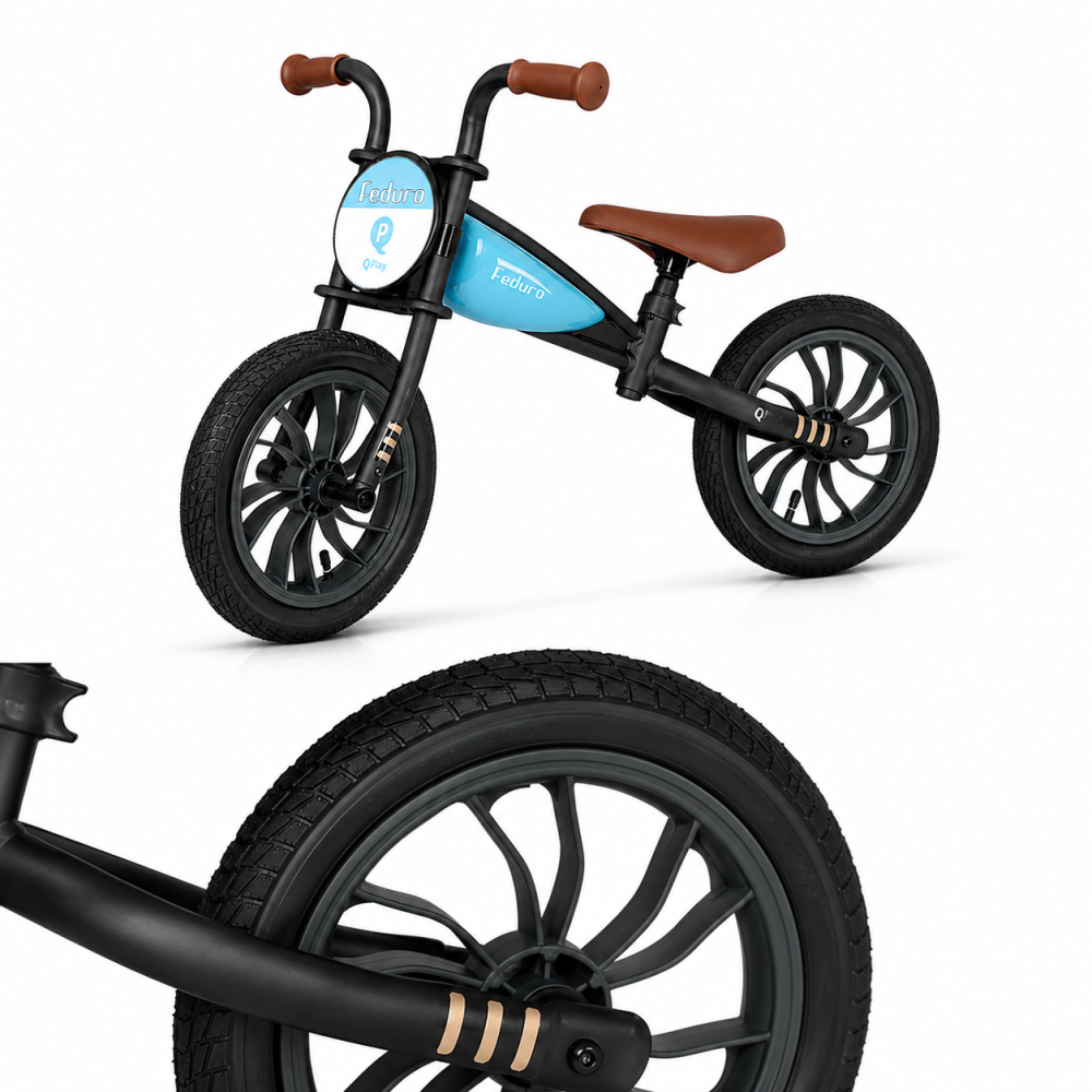 BBP-3250FED30 Balance bike Feduro Blue 6 ani si 30 kg BebePrice.ro [5]