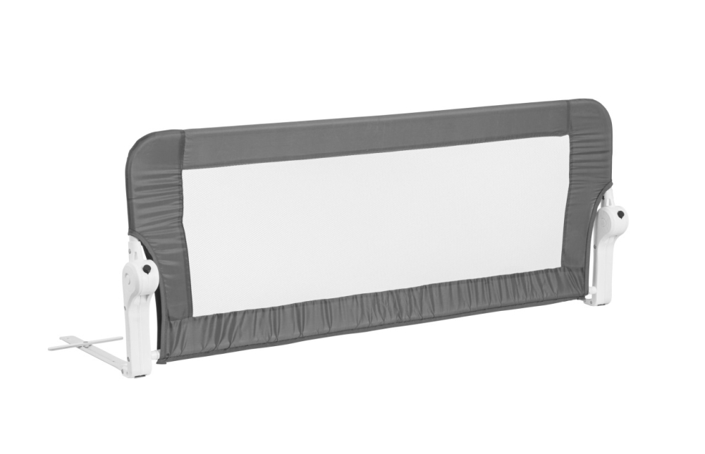 Barieră de protecție pentru pat 120 x 48,5 cm Grey BebePrice.ro [5]