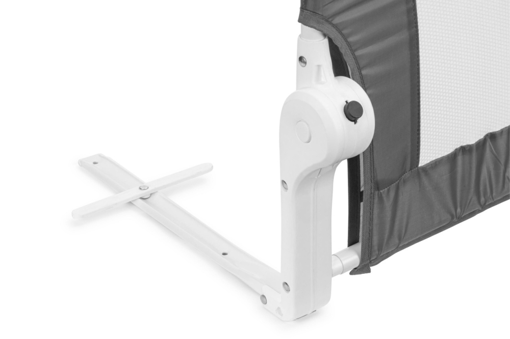 Barieră de protecție pentru pat 120 x 48,5 cm Grey BebePrice.ro [7]