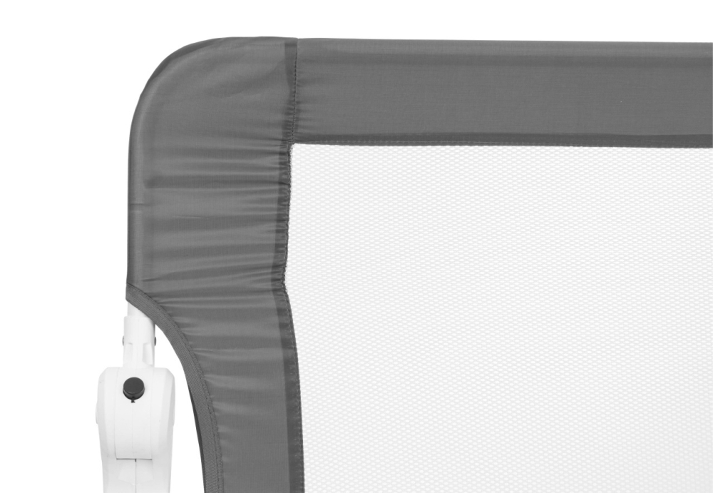 Barieră de protecție pentru pat 120 x 48,5 cm Grey BebePrice.ro [11]