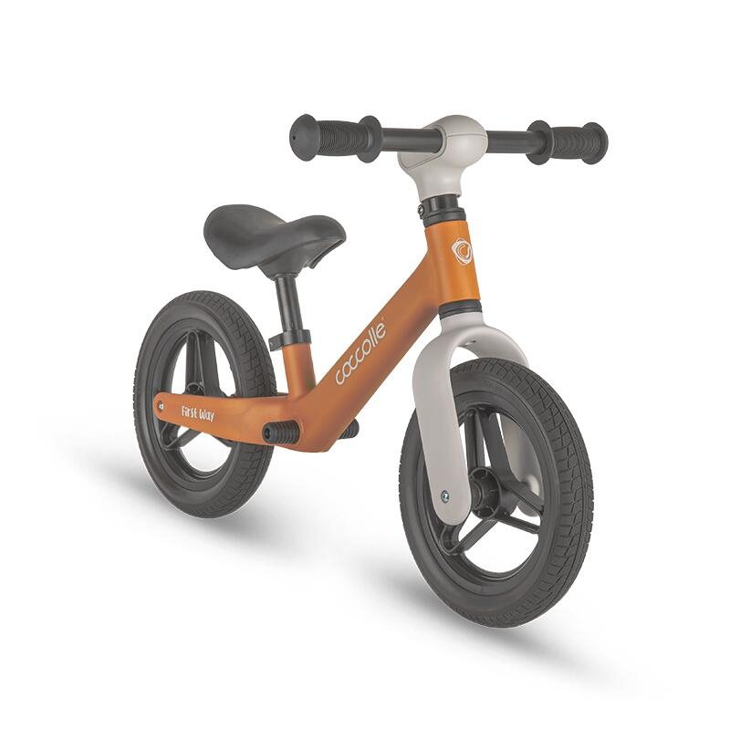 BBP-325010243 Bicicleta fara pedale First Way Cookie Beige manevrare cu o singura mana si 45 50 cm BebePrice.ro [8]