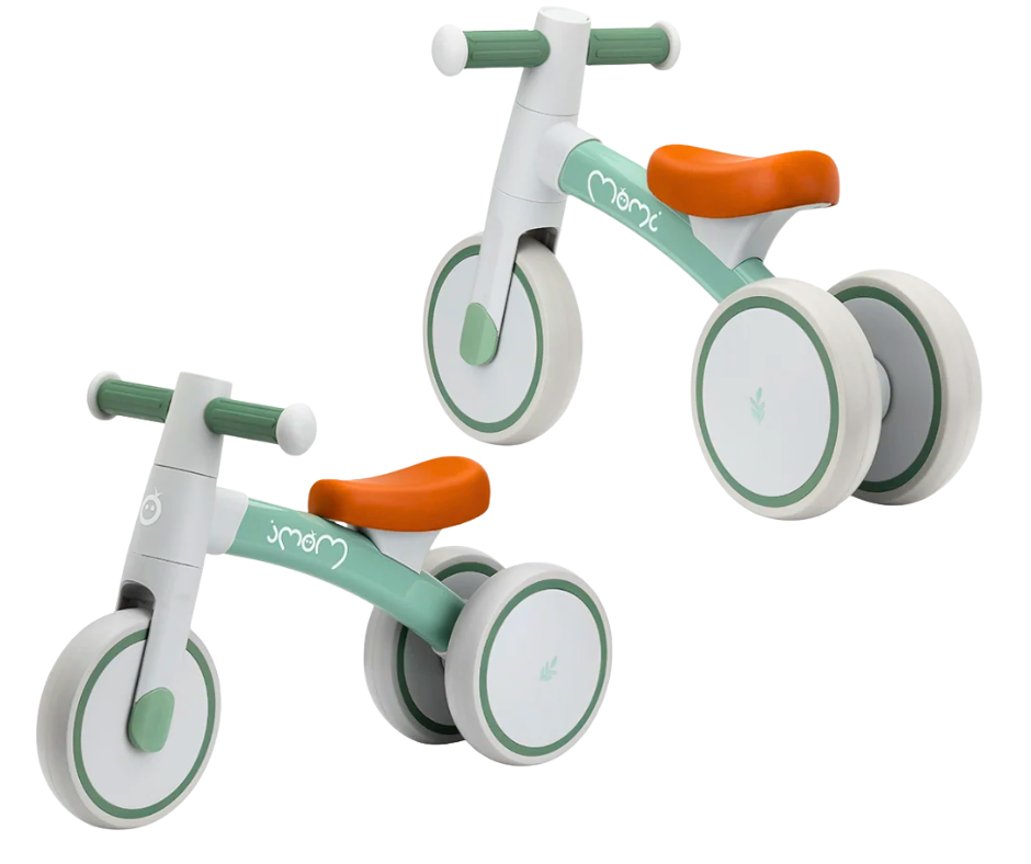Bicicleta fara pedale pentru baietei, Momi Tedi, Green, BebePrice [2]