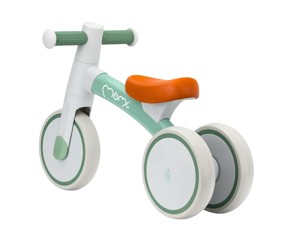 Bicicleta fara pedale pentru baietei, Momi Tedi, Green, BebePrice [5]
