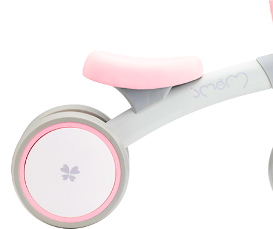 Bicicleta fara pedale pentru fetite, Momi Tedi, Pink, BebePrice [4]