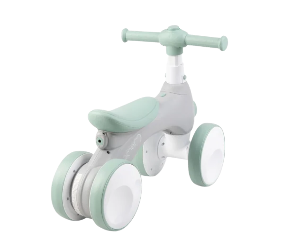 Bicicleta interactiva copii, cu balonase, lumini si sunete, Green, BebePrice [7]