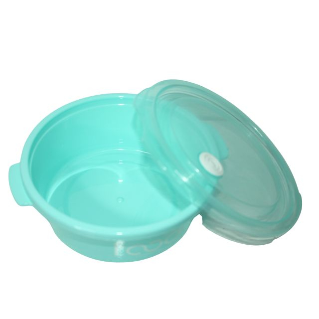 Set 4 caserole pentru cuptorul cu microunde, Food, turcoaz [5]