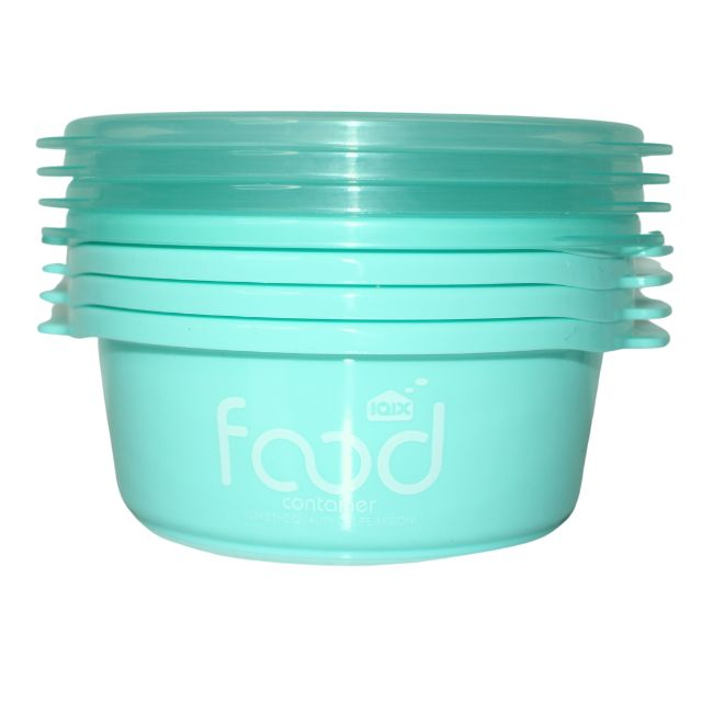 Set 4 caserole pentru cuptorul cu microunde, Food, turcoaz [2]