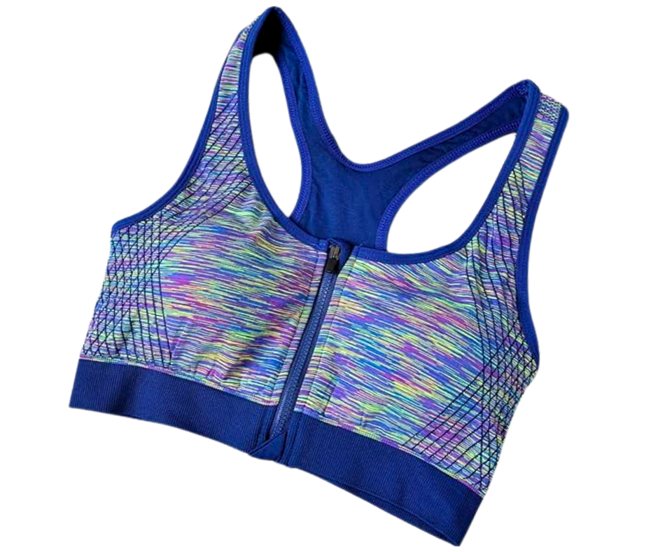Bustiera cu fermoar, deschidere in fata, UltraConfort, Ocean Blue, BebePrice [5]
