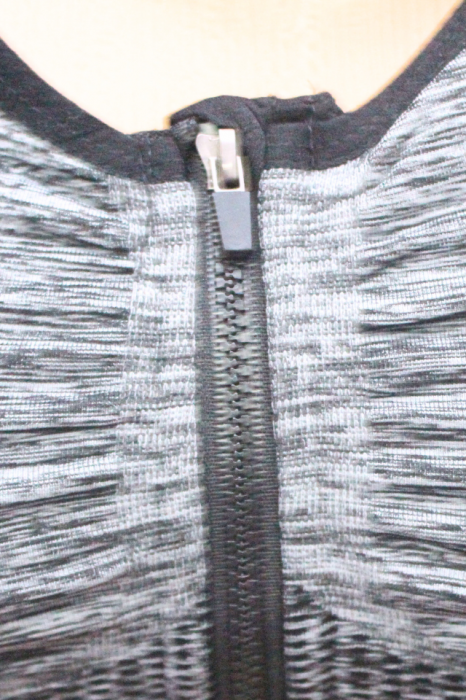 Bustiera cu fermoar, deschidere in fata, UltraConfort, Black, BebePrice [2]