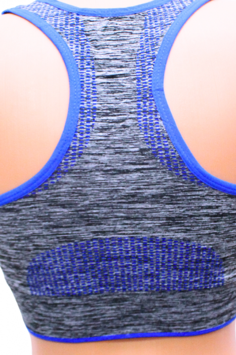 Bustiera cu fermoar, deschidere in fata, UltraConfort, Ocean Blue, BebePrice [7]