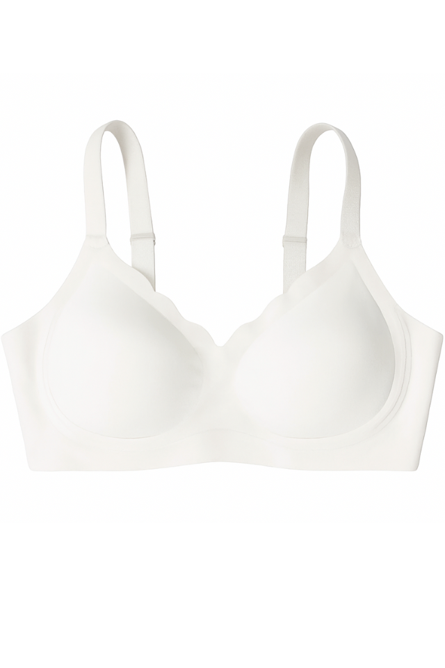 Sutien fara sarma, fara cusaturi, Delicate Shape, Soft Pearl, BebePrice [2]