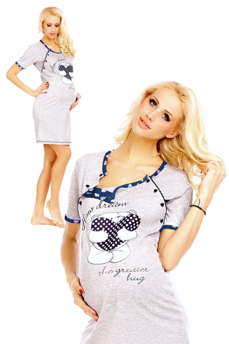 Camasa de alaptare, Hug Bear - Bear, Maneca Scurta BebePrice [6]