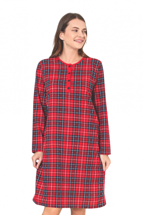 Camasa de alaptare, Christiana, Red, Maneca Lunga, Bebeprice [2]