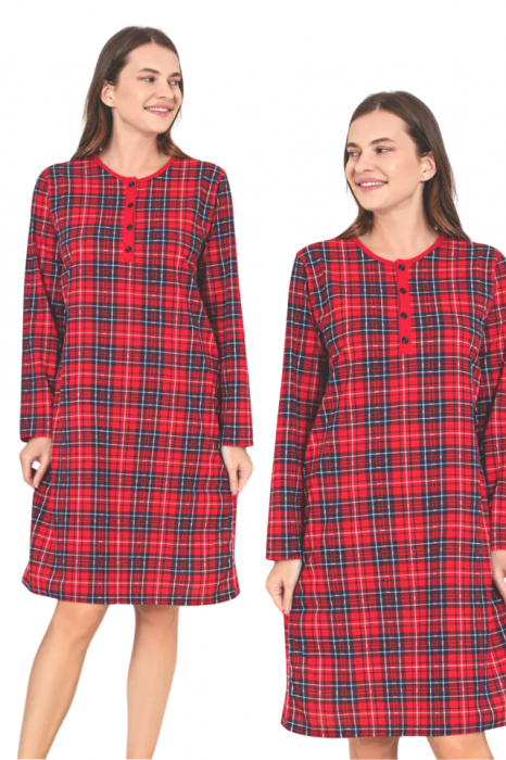 Camasa de alaptare, Christiana, Red, Maneca Lunga, Bebeprice [3]