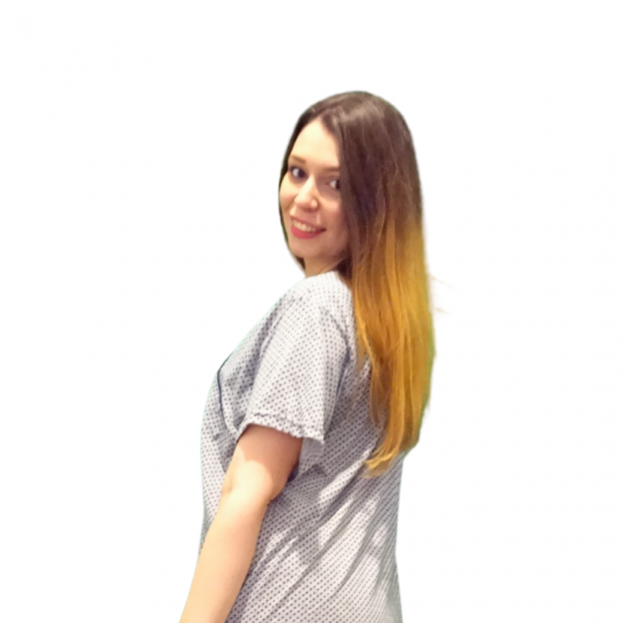 Camasa alaptare Little Ballerina, Grey BebePrice [5]