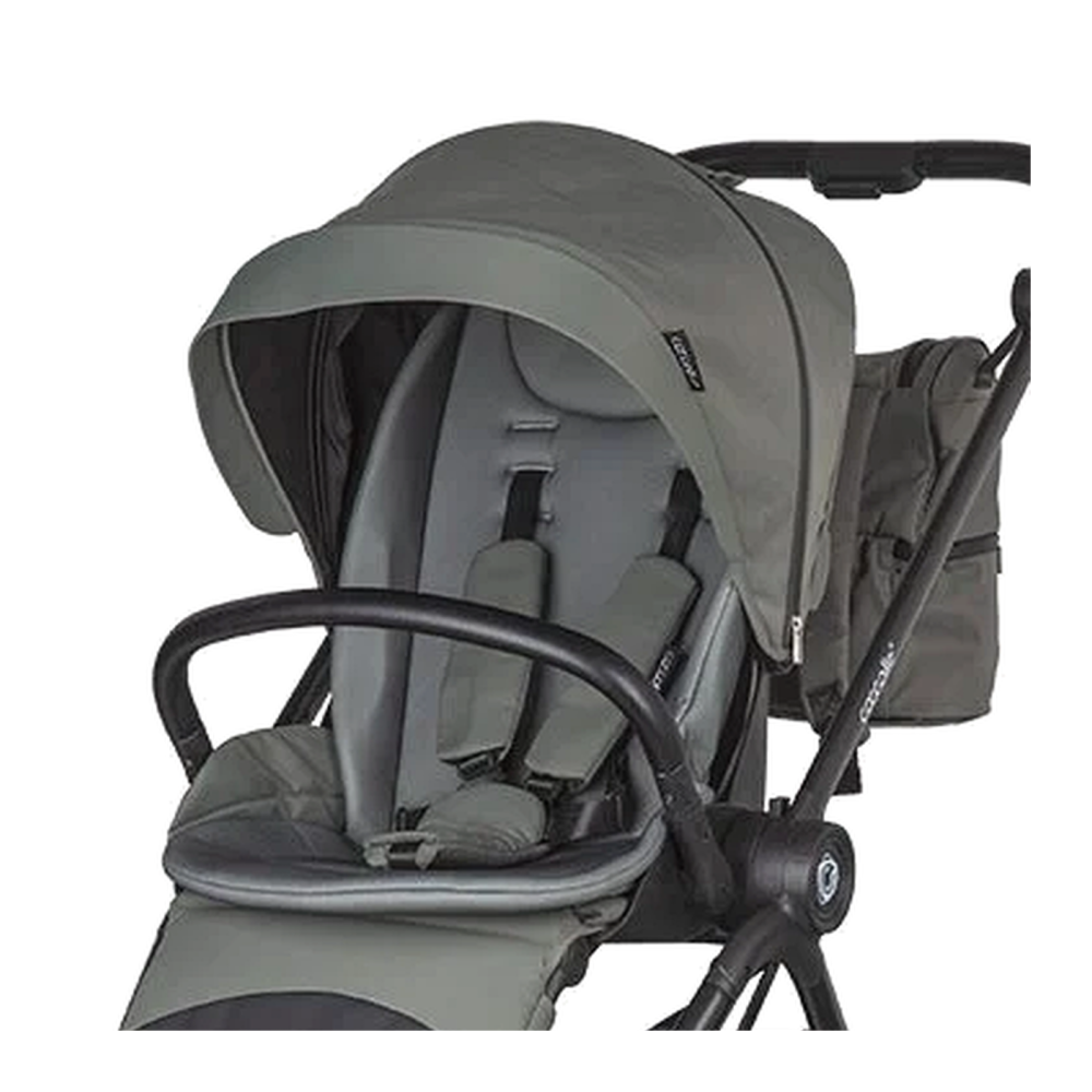 BBP-325065481325080360 Carucior modular 2 in 1 Serry Moss Green cu Scoica auto i Size Knox Black sistem i-Size si fixare ISOFIX BebePrice.ro [25]