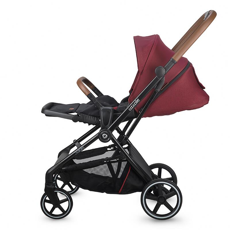 BBP-322065221325080000 Carucior modular 3 in 1 Saliara Cabernet cu Scoica auto i Size Knox Black sistem i-Size si centura de siguranta in 5 puncte BebePrice.ro [6]