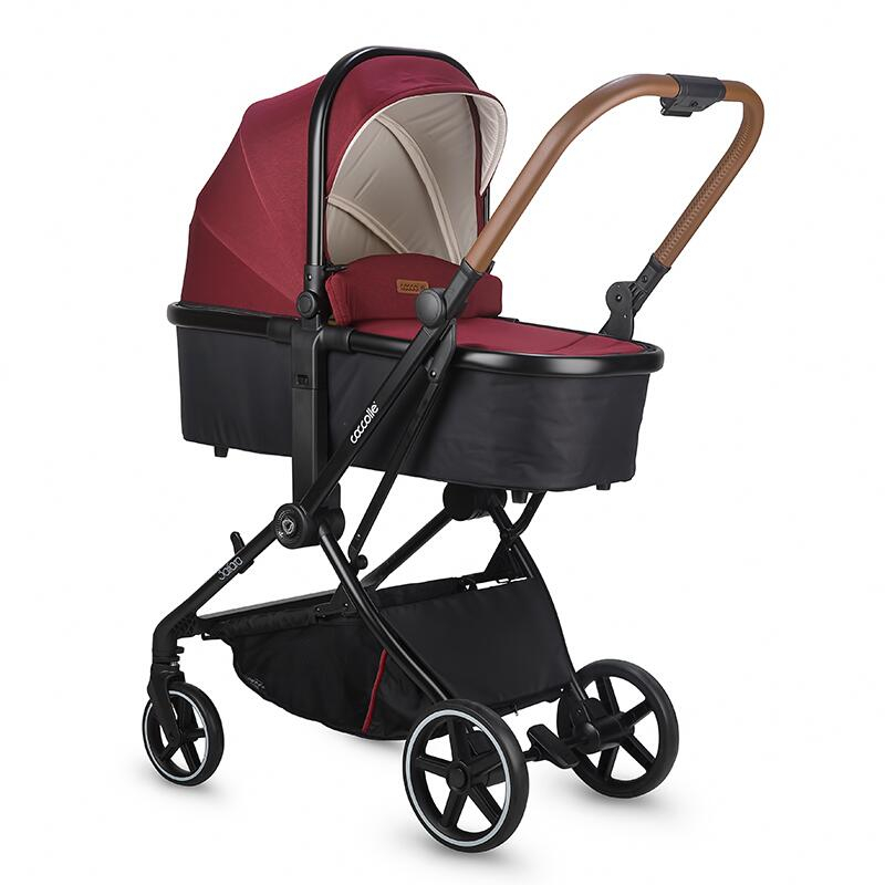 BBP-322065221325080000 Carucior modular 3 in 1 Saliara Cabernet cu Scoica auto i Size Knox Black sistem i-Size si centura de siguranta in 5 puncte BebePrice.ro [13]