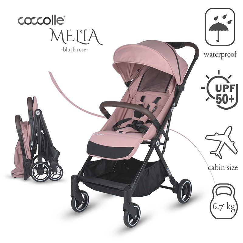 BBP-325032710 Carucior sport cu pliere automata Melia Blush Rose pliere automata si sistem de pliere BebePrice.ro [3]