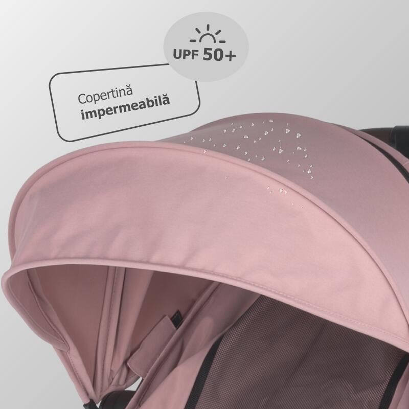 BBP-325032710 Carucior sport cu pliere automata Melia Blush Rose pliere automata si sistem de pliere BebePrice.ro [13]