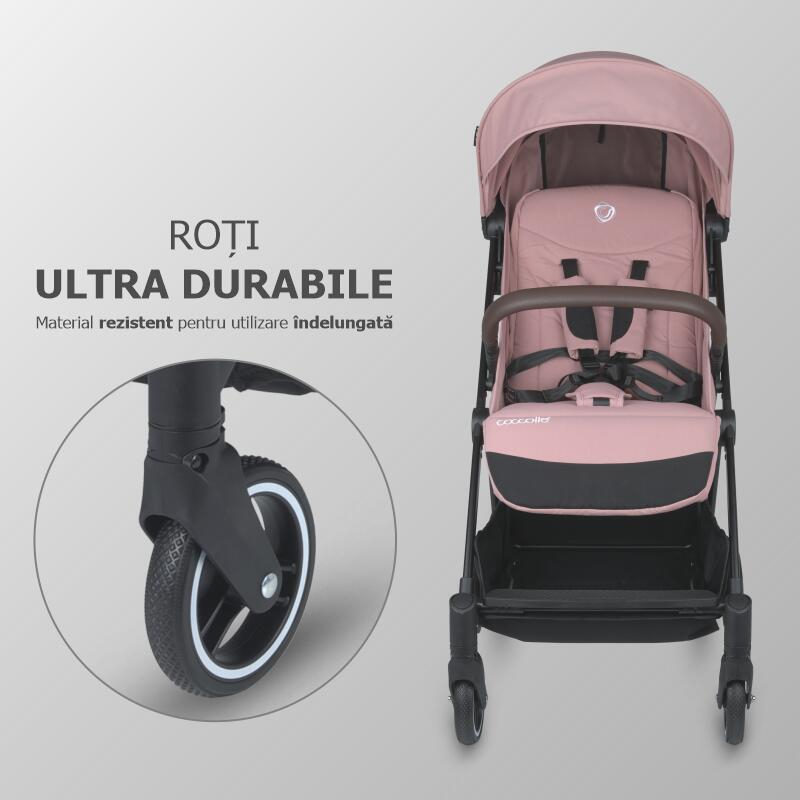 BBP-325032710 Carucior sport cu pliere automata Melia Blush Rose pliere automata si sistem de pliere BebePrice.ro [5]