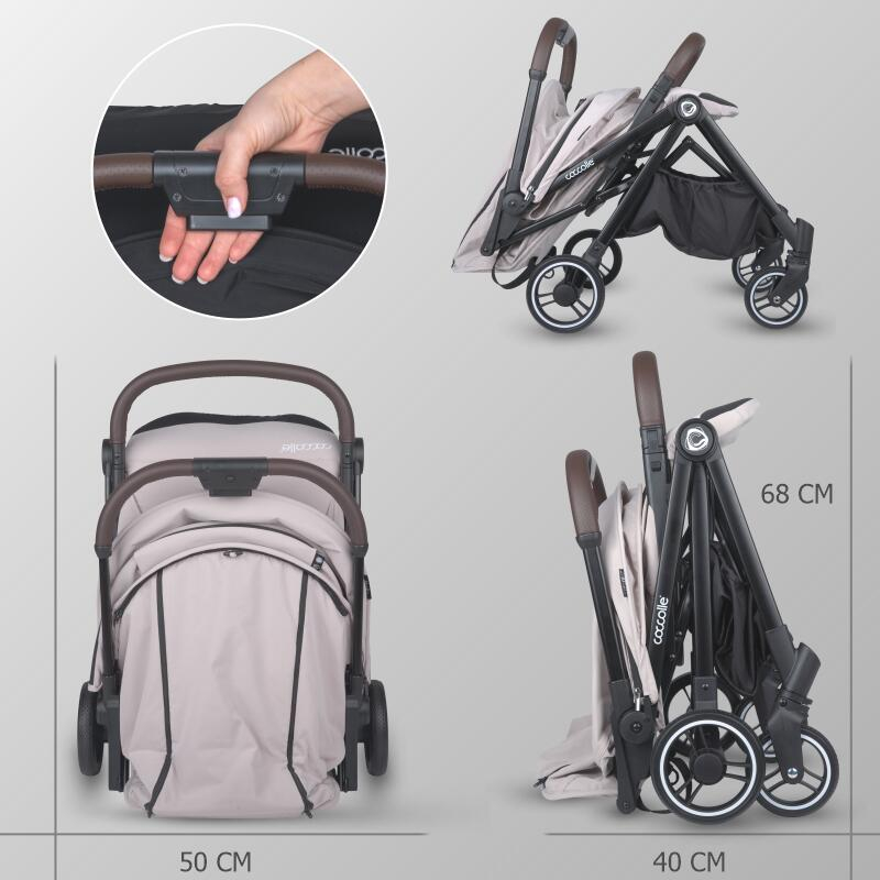 BBP-325032744 Carucior sport cu pliere automata Melia Pearl Mist pliere automata si sistem de pliere BebePrice.ro [8]