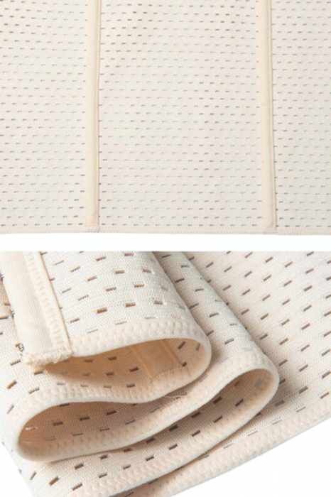 Centura modelatoare tip corset, prindere mos si baba, Beige, BebePrice [6]