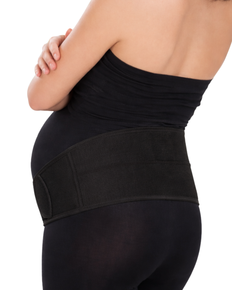 Centura reglabila pentru gravide, sustinere abdominala in timpul sarcinii,White [3]