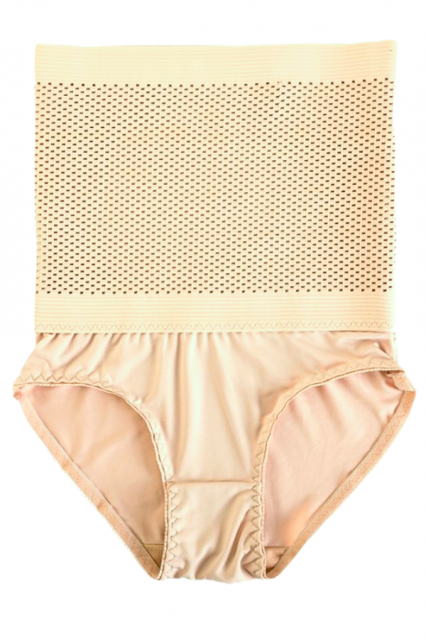 Chilot modelator Muse, talie inalta, efect modelator, Beige, BebePrice [7]