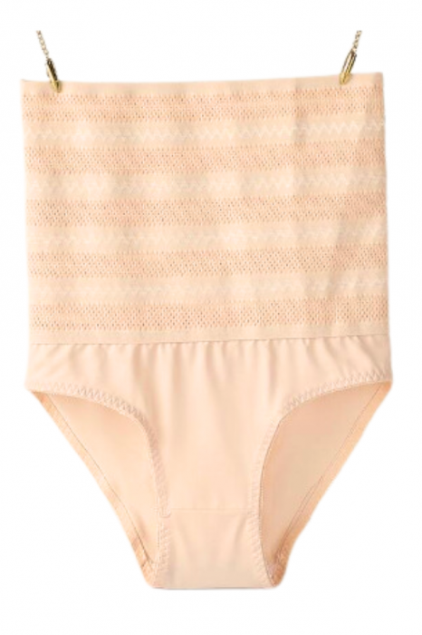 Chilot modelator PureShape, talie inalta, efect de aplatizare abdomen, Beige,BebePrice [5]