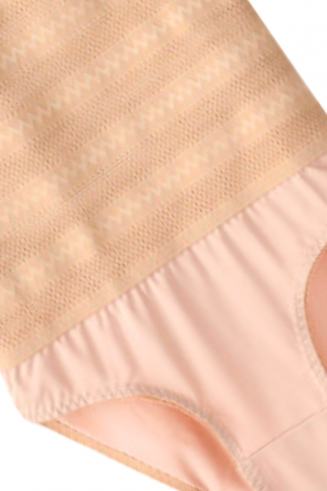 Chilot modelator PureShape, talie inalta, efect de aplatizare abdomen, Beige,BebePrice [8]