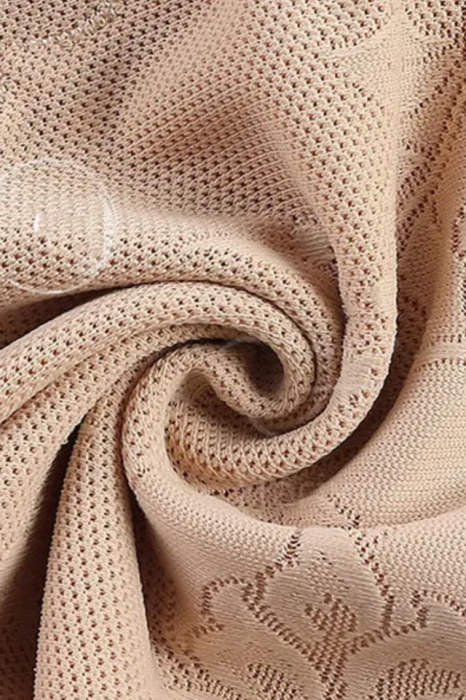 Colant modelator din dantela, efect de subtiere si push-up, Beige, Siluette,BebePrice [6]