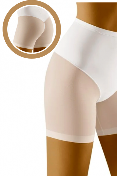 Colant modelator Invisi, cu efect tanga, Alb ,BebePrice [2]